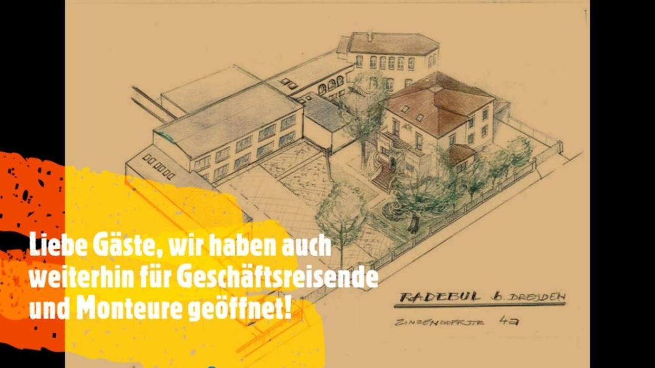 Zimmerfrei In Radebeul Eksteriør billede